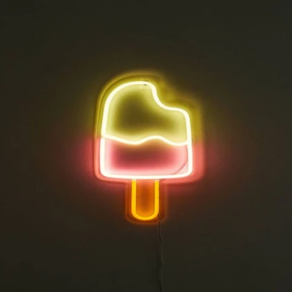 Popsicle Neon Sign