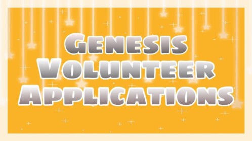 Genesis Volunteer Apps