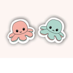 Blue and Pink Octos