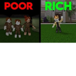 Donating money for poor people