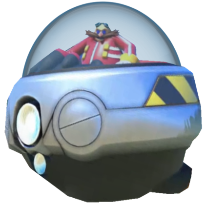 Dr. Eggman in Eggmobile (Sonic) Roblox decal