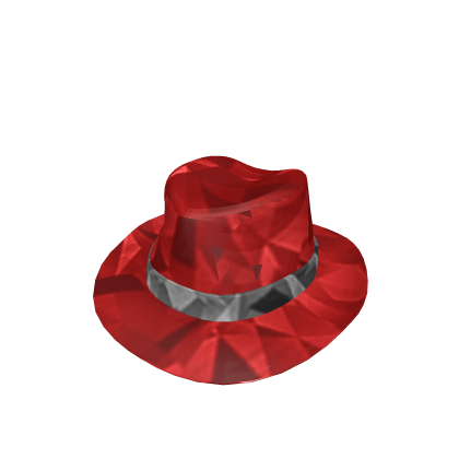 [⏳LIMITED] Red Sparkle Fedora