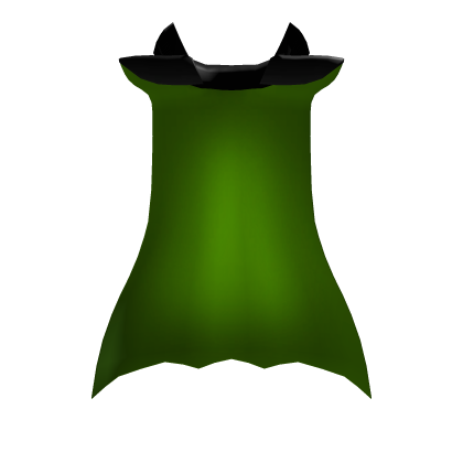 Green Halloween Vampire Cape