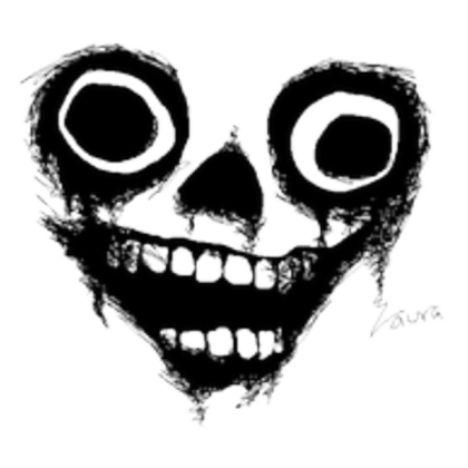 creepy-face-transparent Roblox decal