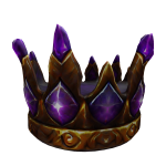 Amethyst Oak Wood Crown
