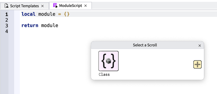 Scrolls — Script Templates preview 3