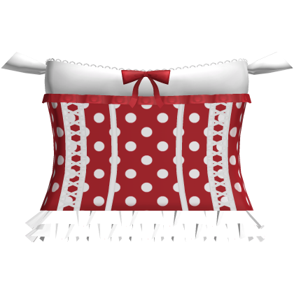 Red Victorian Igari Kei Halloween Doll Corset