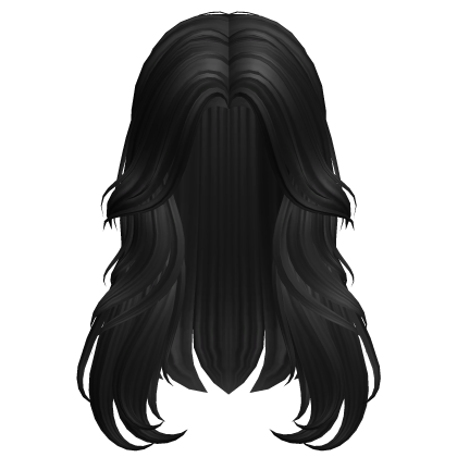 Pretty Girl Hair (Black) Roblox item