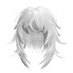Fluffy Pixie Haircut (White)