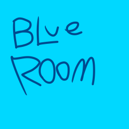 The blue room
