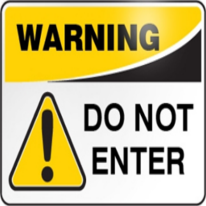 Do_Not_Enter_Sign Roblox decal