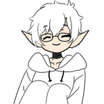 un elfo albino uvu