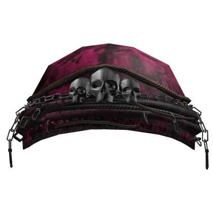 Chained Rope Skull Headwrap