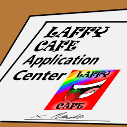 Laffy cafe application center