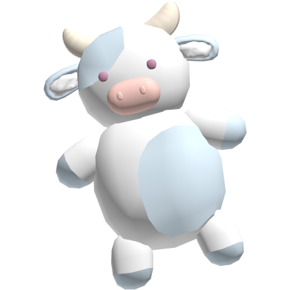 ♡ ꒰cutesy dreamy blue cow plush, moo moo. . .꒱♡