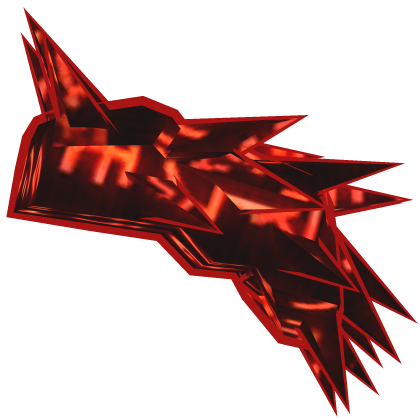 Red Hacker Demon Knight Pauldron (LEFT)