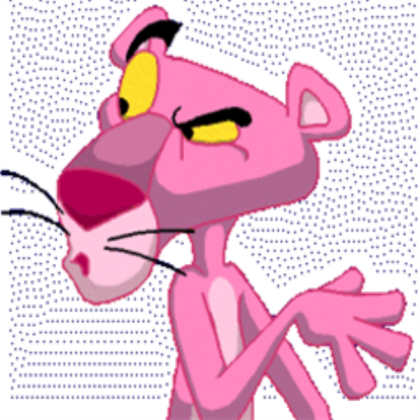pink panther Roblox decal