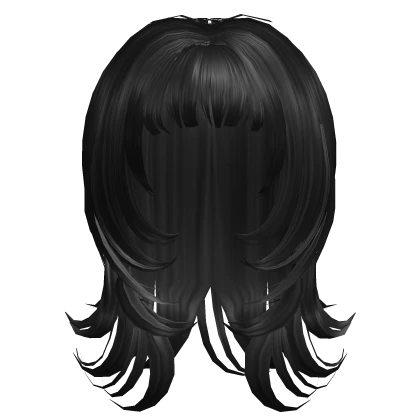 Japanese Wolf Cut [black] | Roblox Item - Rolimon's