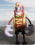 The Hotdog Man’s and girls group