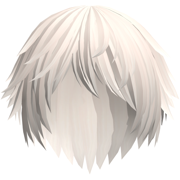 Blonde Cute Emo Kitty Tuft Hair