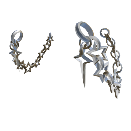 Silver Star Waist Chains 1.0