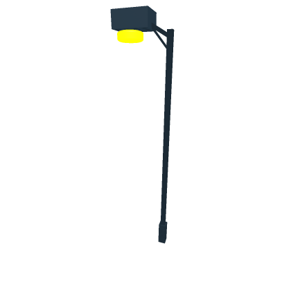 Black Mini Light Pole