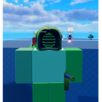 seek is looking at you with his eyes on the wall