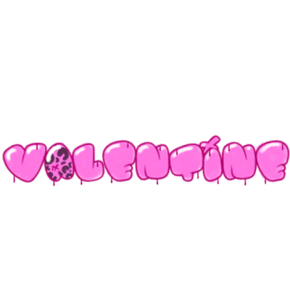 valentine graffiti Roblox decal