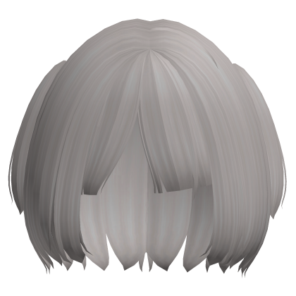 cute short ashy brown bob Roblox item