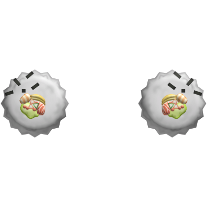 ♡ ꞉ low poly salmon sushi wii mii add-ons only 