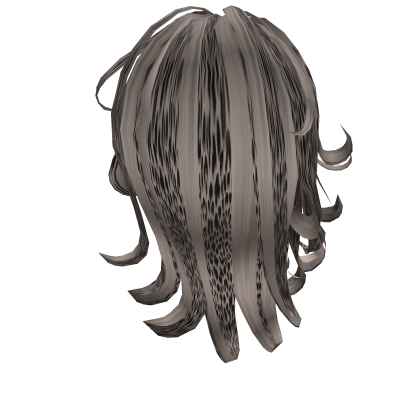 Gyaru Bouncy Layered Curls Ash Cheetah