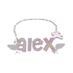 beaded alex necklace