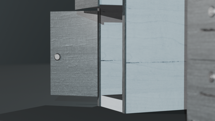 Monochrome Office Desk preview 1