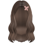 KATSEYE Yoonchae's Brown Wavy Hair