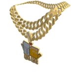 Colar Sal Grosso de Ouro com Diamantes