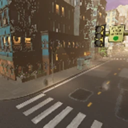City of traffic light icon