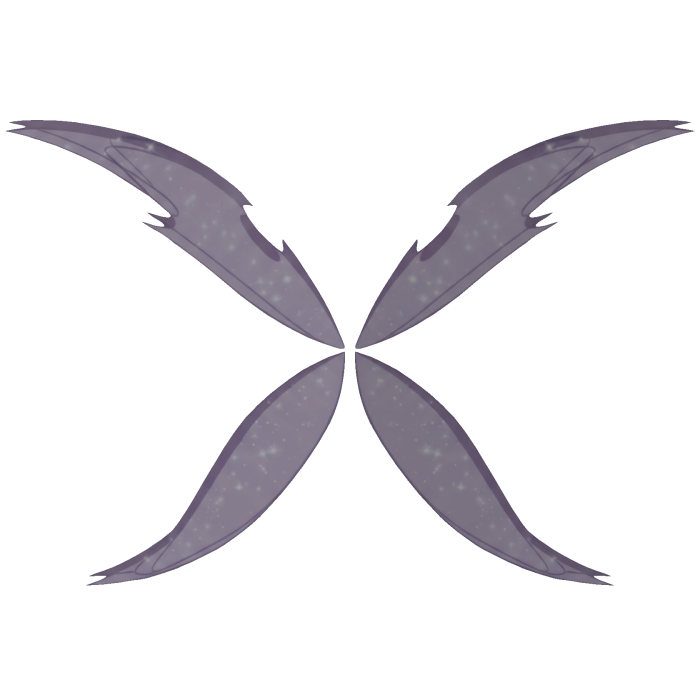 Musa Dark Fairy Magic Wings (Winx Club)