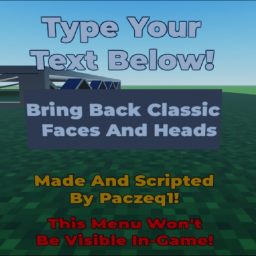 Bring Back Classic Faces and Heads (Protest)