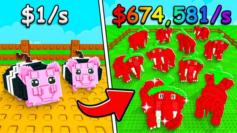 Build a Brainrot Farm — official Roblox game image
