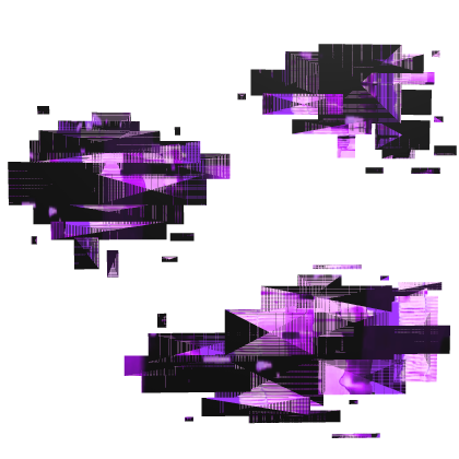 [Animated] Glitched TV Static Body Cover Purple