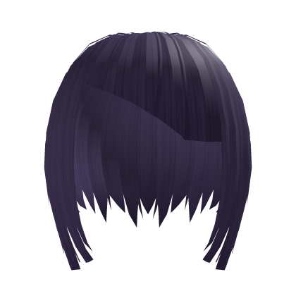 Rockstar ghoul emo choppy vkei short purple hair