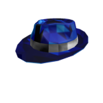 Midnight Blue Sparkle Time Fedora Clothing's