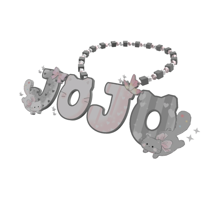 JoJo necklace 3.0