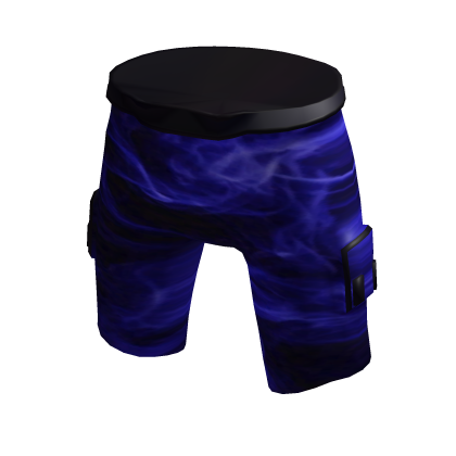 Blue Swirling Shorts thumbnail