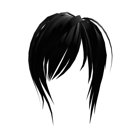 い( ^-⩊#^ )ค Vampire emo bangs black Roblox item