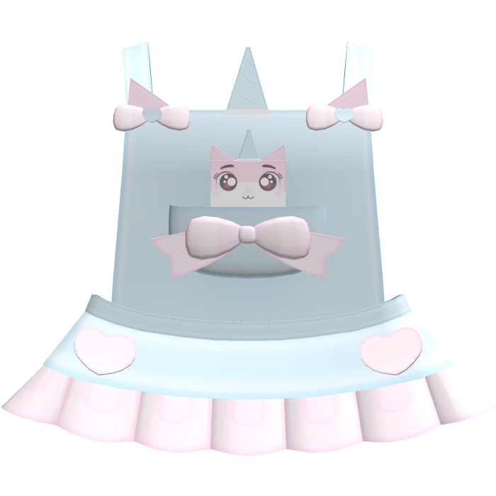 ♡ cute unikitty dress overalls