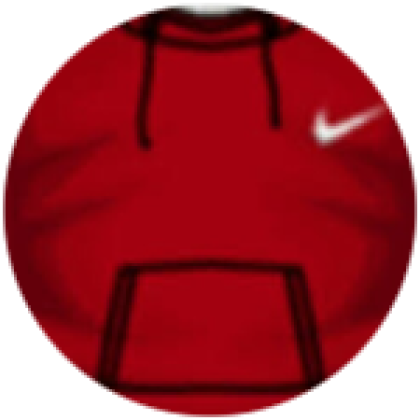 Red nike hoodie roblox new arrivals