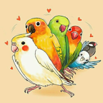 The purple parrot squad