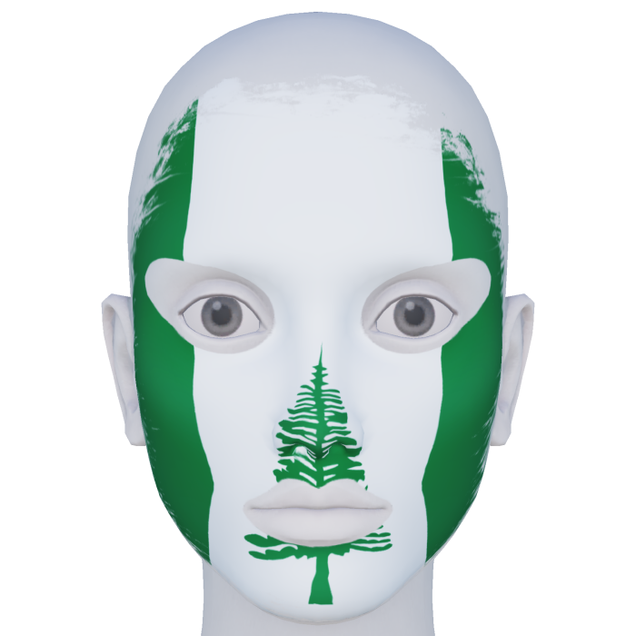 Norfolk Island Facepaint