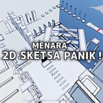 [UPDATE] Menara 2D Sketsa Panik !